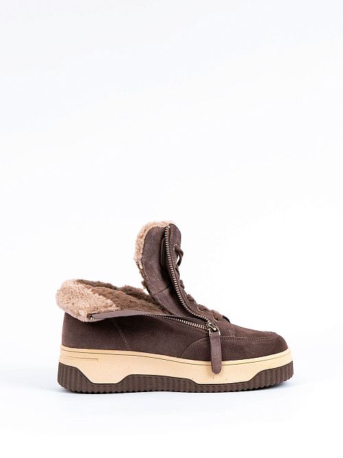 RQ421-025 Ботинки женские коричневый Baden 