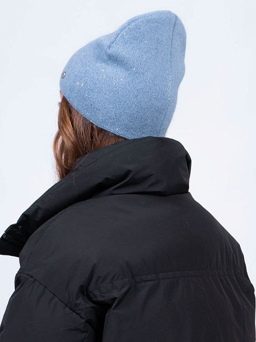 ФЛОРА Шапка женская джинса ELITE LINE 