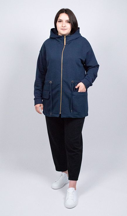 EBT3132 Жакет женский индиго VERY NEAT 