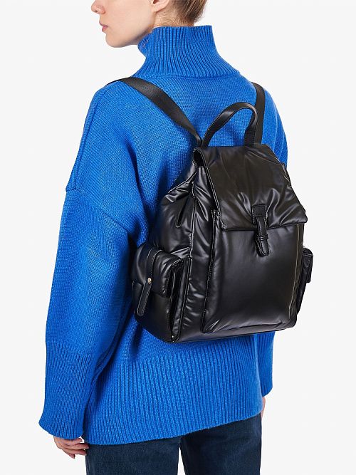 111-117-41-4 Рюкзак женский черный Portofiano 