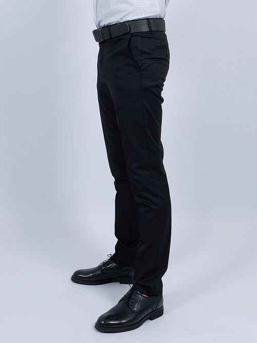 804-0277.G337.Y000.L.S0401 Брюки мужские черный LUXOR 