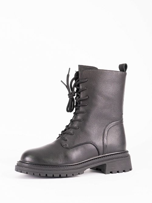 JA273-H1357-1ZM Ботинки женские натуральная кожа черный 365 