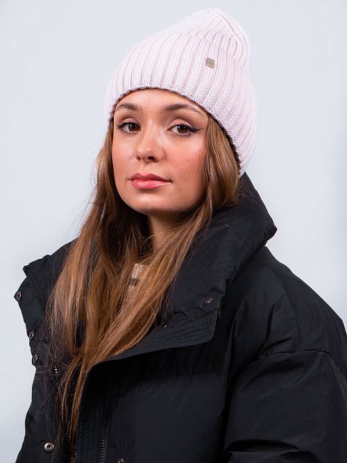 НЕЛЛИ Шапка женская пепельно-лиловый ELITE LINE 