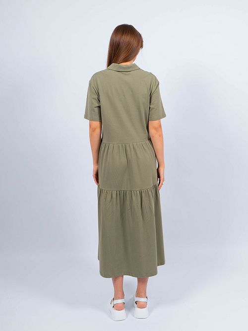 ЕВТ5050/ Платье женское хаки VERY NEAT 