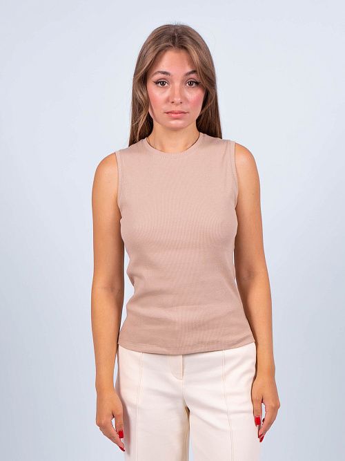 ЕВТ3037/24/5 Майка женская темно-бежевый VERY NEAT 