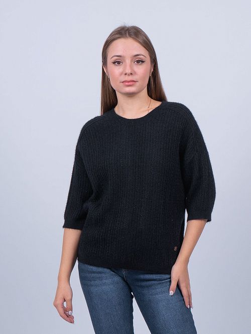 KZK-7106/1 Джемпер женский черный SERIANNO 