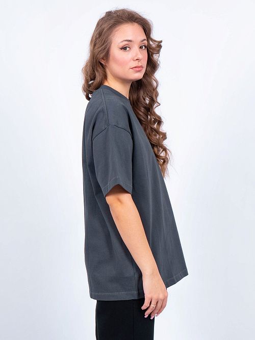 AR006 Футболка оверсайз графит 365 