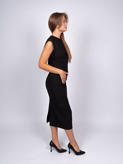 246026 Платье женское черный MIRA MIA 