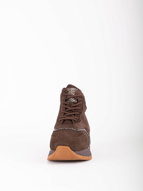 AR079-L78-2ZM Ботинки женские натуральная кожа коричневый 365 