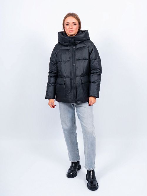 GWD4613I-G901 Куртка женская черный ICEbear 