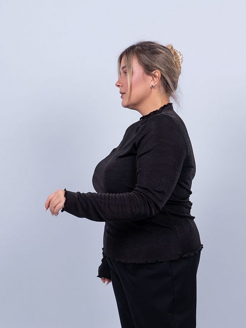 249204 Кофта женская черный MIRA MIA 