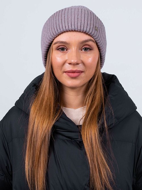 ЗЕТА Шапка женская светло-кофейный MISKORKI 