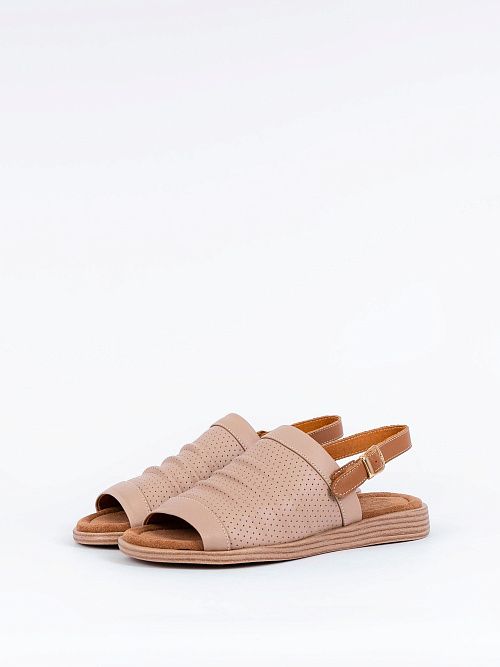 XUS-51267-3D-KU Босоножки женские бежевый Madella 