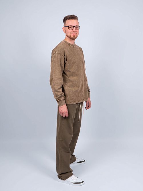 2188/6 Лонгслив хаки 365 