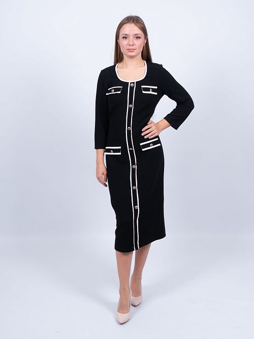 343809201N Платье женское черный PHARDI 