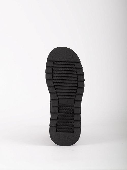 XLN-52208-2A-TW Дутики женские натуральная кожа черный Madella 