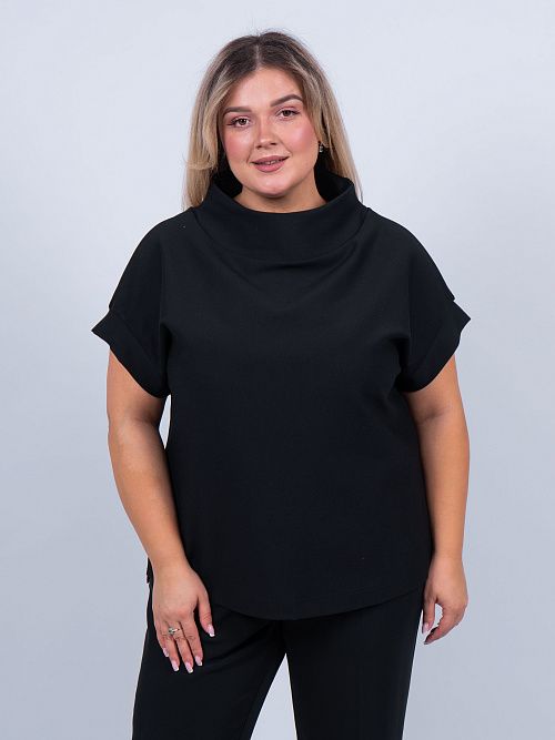 33-060028-1744-50 Кофта женская Луи черный КЛЮКVА 