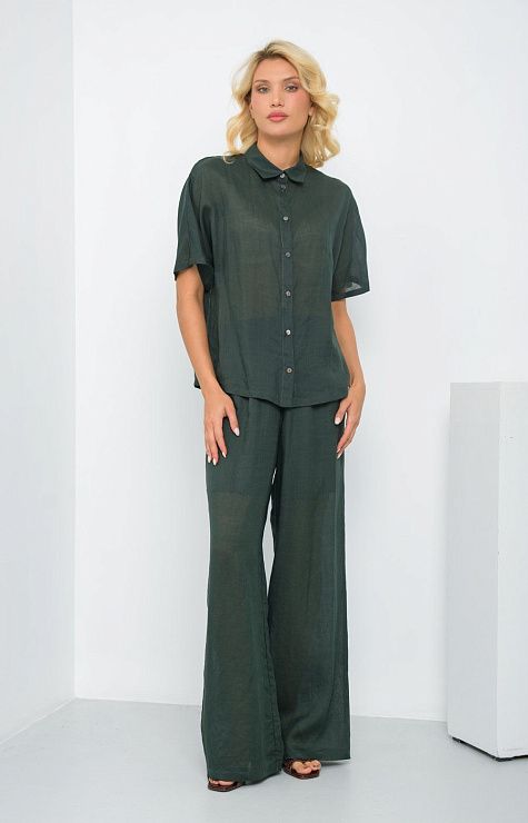 01388АА Брюки МАРНИ зеленый AGENDA 