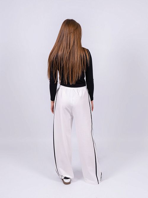 4602 Брюки спортивные женские белый GIRL 