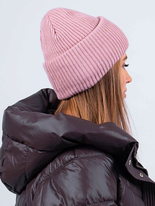 ЗЕТА Шапка женская пепел розы MISKORKI 