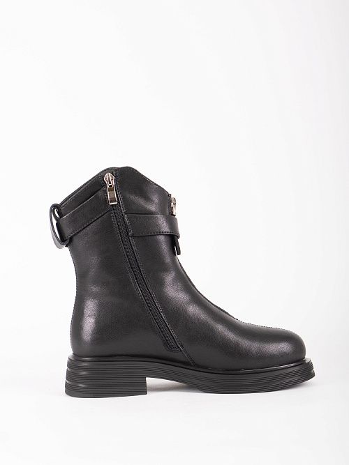 JA270-S361-TP367M Ботинки женские натуральная кожа черный 365 