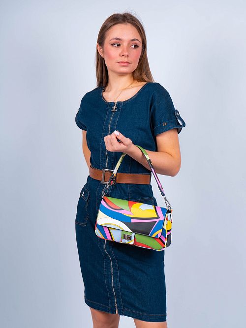 112-179-33-4 Сумка женская многоцвет Portofiano 