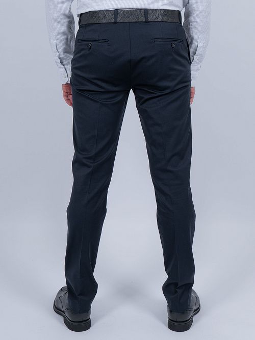 804-0277.G337.Y000.L.B0291 Брюки мужские синий LUXOR 