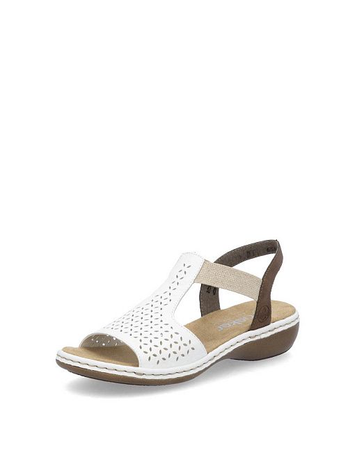 65917/80 Сандалии женские белый Rieker 