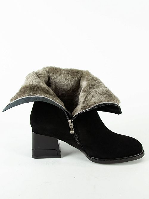 NAW23-BCLM1-118-C(M) Полусапоги женские черный Covani 