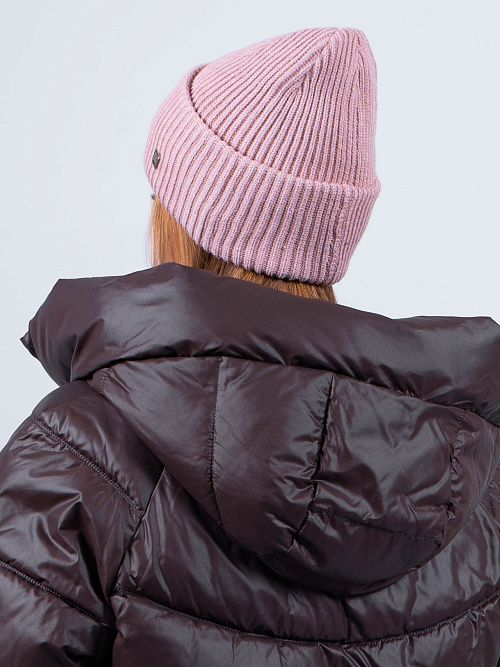 ЗЕТА Шапка женская бледно-пудровый MISKORKI 