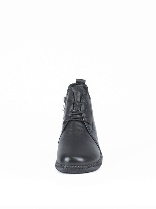 DB-W24-WLM3-10-1 Ботинки женские натуральная кожа черный Covani 