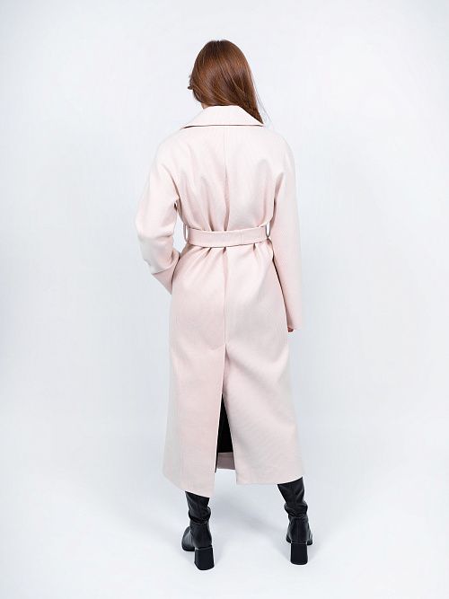 KR-301-МЗ-св.беж Пальто женское светло-бежевый 365 