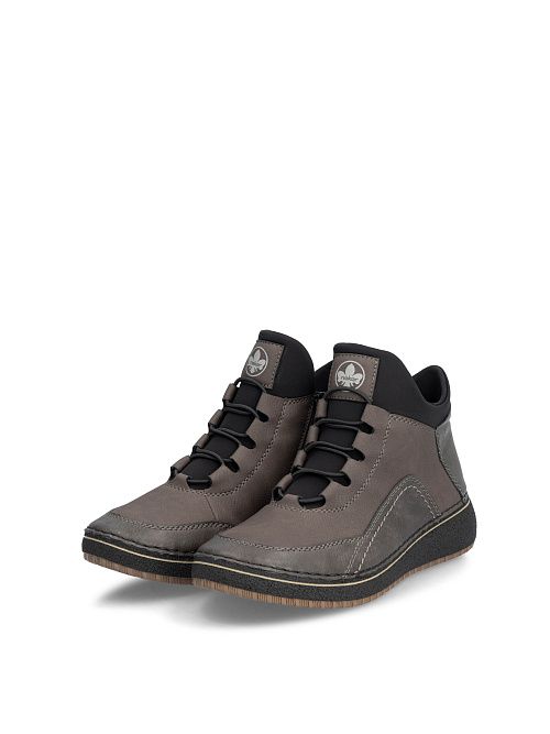 50953/45 Ботинки женские серый Rieker 