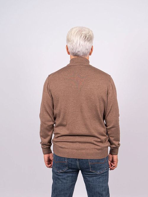 823-0606.O019.Y001.L.C0271 Водолазка мужская коричневый LUXOR 