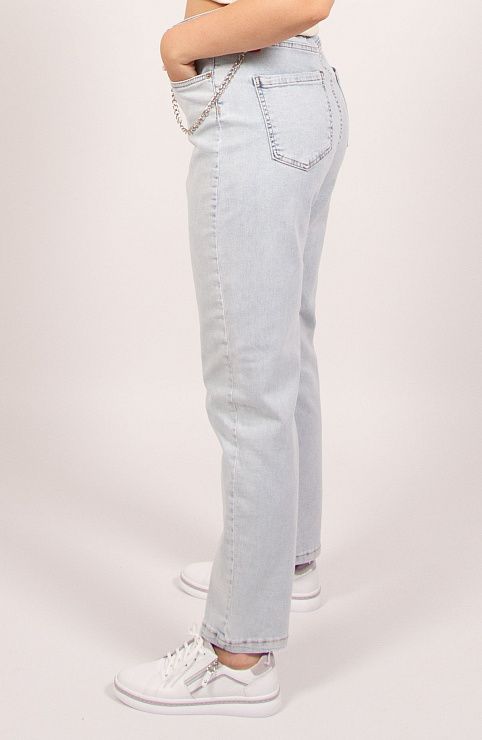 5480 Джинсы женские голубой IJASS 