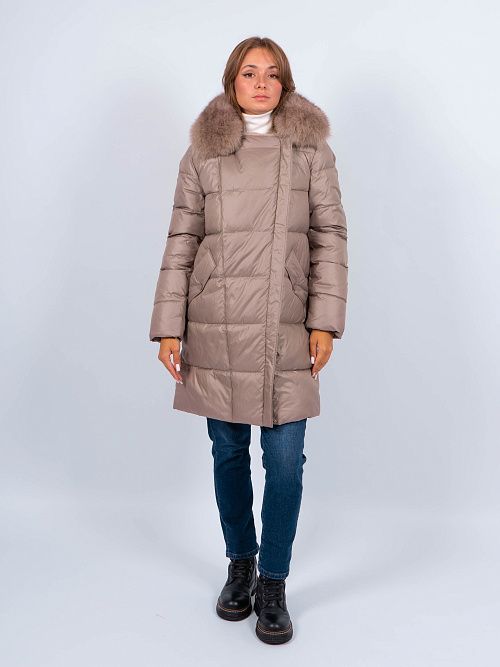 GWD4622I-G170 Куртка женское молочный ICEbear 