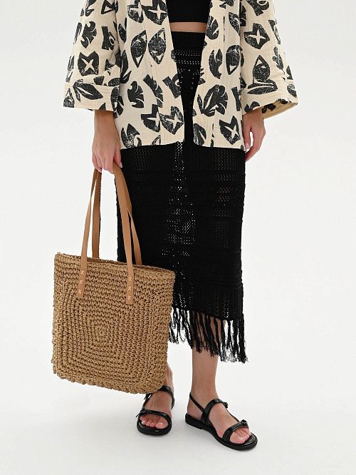 114-018-69-4 Сумка женская бежевый 365 