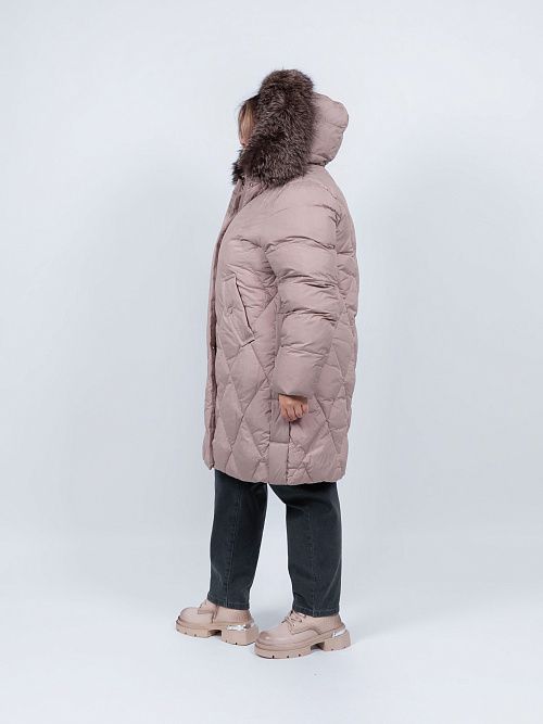 GWD4637-1I-G234 Пальто женское бежевый ICEbear 