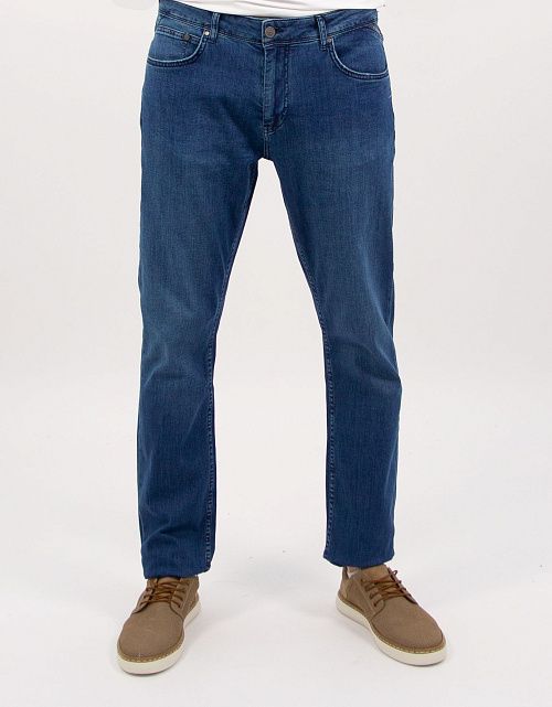 805-2379.M195.W013.L.B0301 Джинсы мужские синий LUXOR 