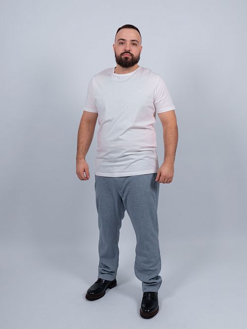 805-1996.L218.Y002.L.XB0181 Брюки чинос мужские голубой LUXOR 