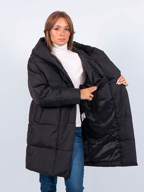 GWD4615I-G901 Куртка женское черный ICEbear 
