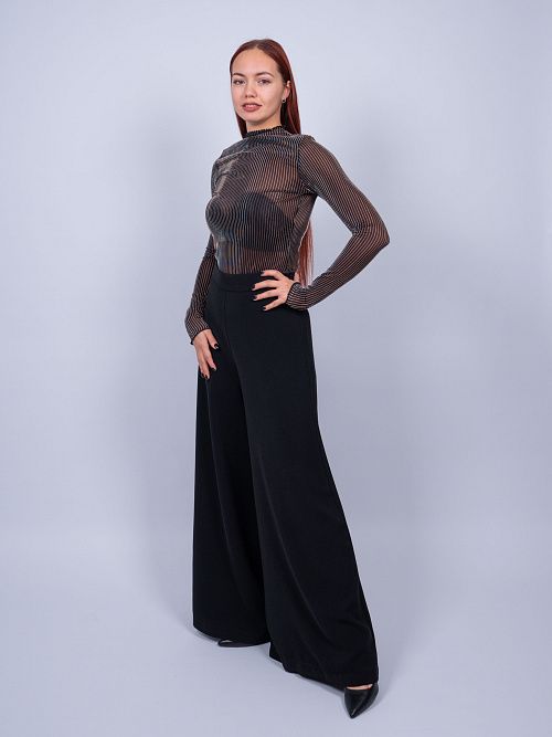 242027 Водолазка женская черный MIRA MIA 