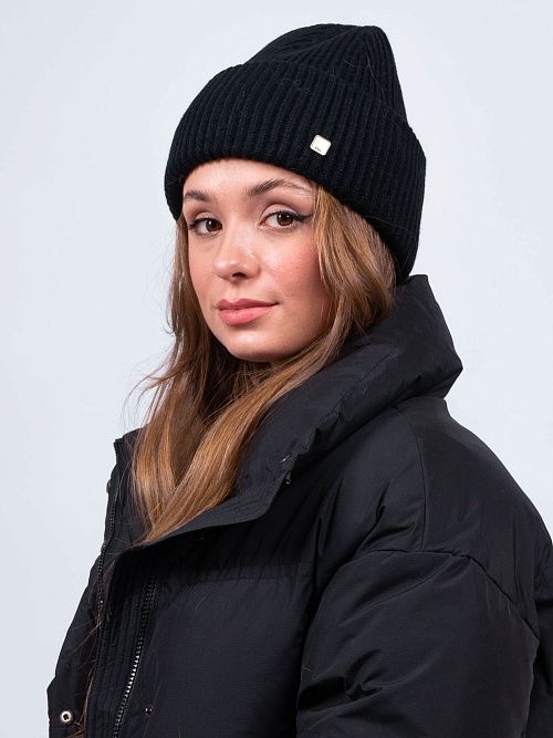 ЗЕТА Шапка женская черный MISKORKI 