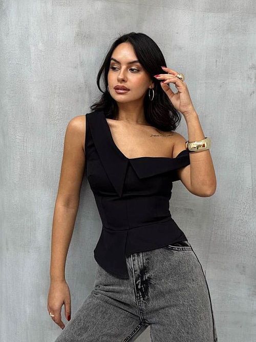 7450 Кофта женская черный GIRL 