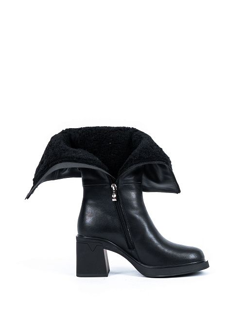 NAW24-BCLM1-052-B(L) Сапоги женские черный Covani 