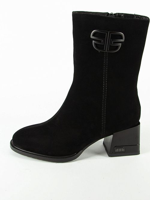 NAW23-BCLM1-118-C(M) Полусапоги женские черный Covani 