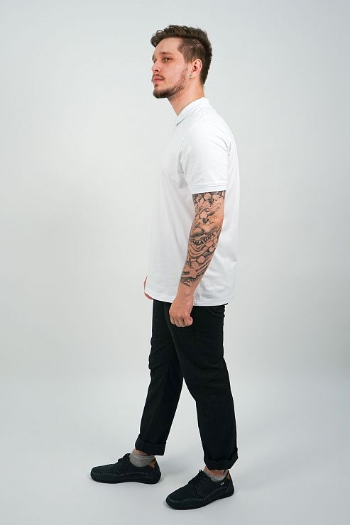 805-2064.E327.Y002.L.S0401 Брюки чинос мужские черный LUXOR 