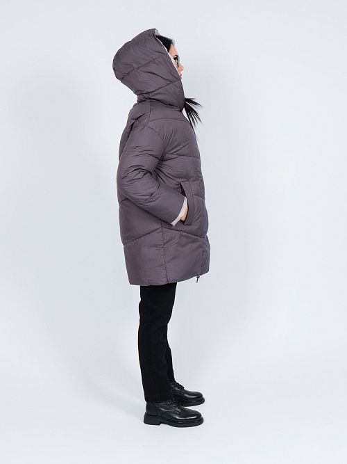 78157/2 Пальто женское коричневый Baimuni 