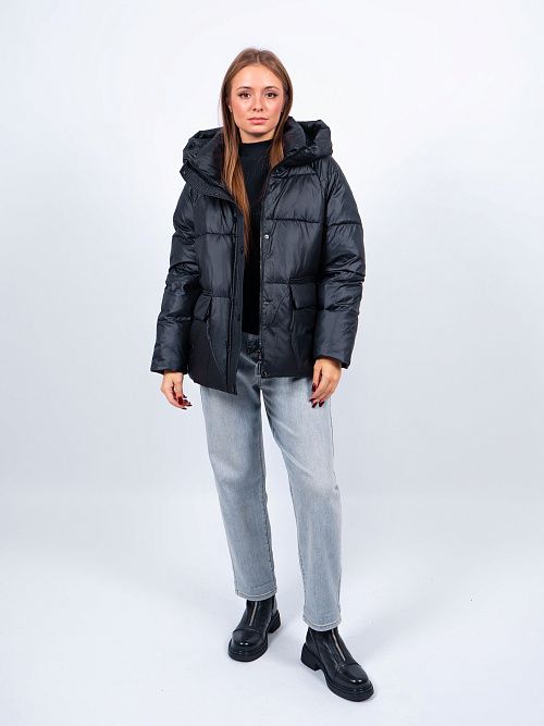 GWD4613I-G901 Куртка женская черный ICEbear 