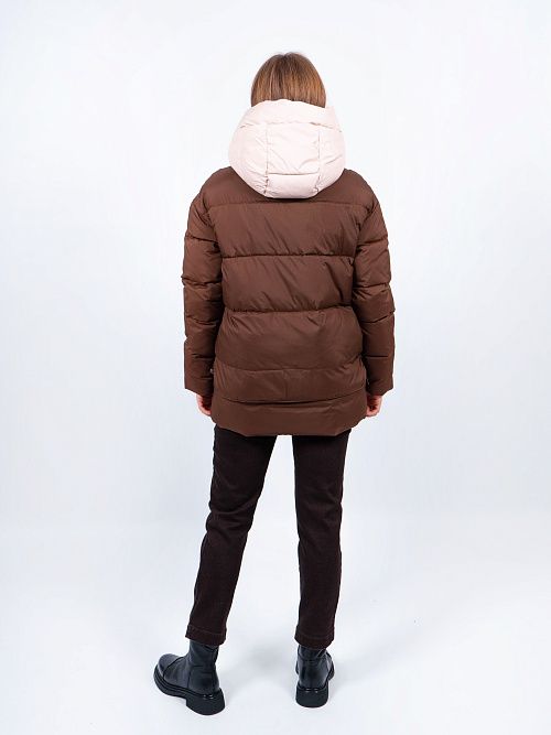 GWD4552I-G169 Куртка женская коричневый ICEbear 
